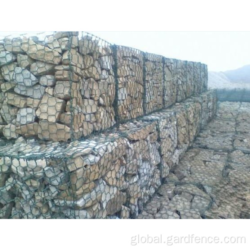 China Hexagonal Stone Gabion Basket Mesh Manufactory